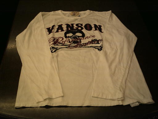 VANSON/BLK WHT/\6900