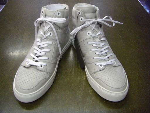 HORSE HIDE SNEAKER/ICE GRY/\19000/ICE GRY ̂ݒǉ